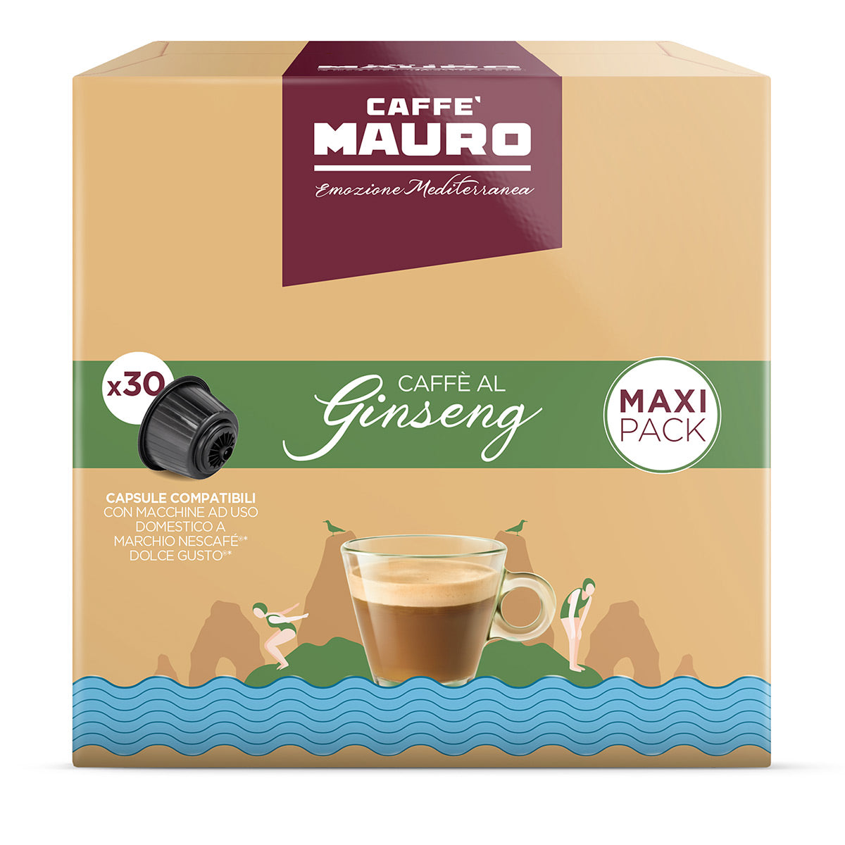 Capsule Gimoka Nespresso 64 Cialde Ginseng Amaro Per Nescafé Dolce Gusto – Gusto Intenso, Basso Contenuto Di Zuccheri E Grassi Ginseng A Modo Mio - Foto 10