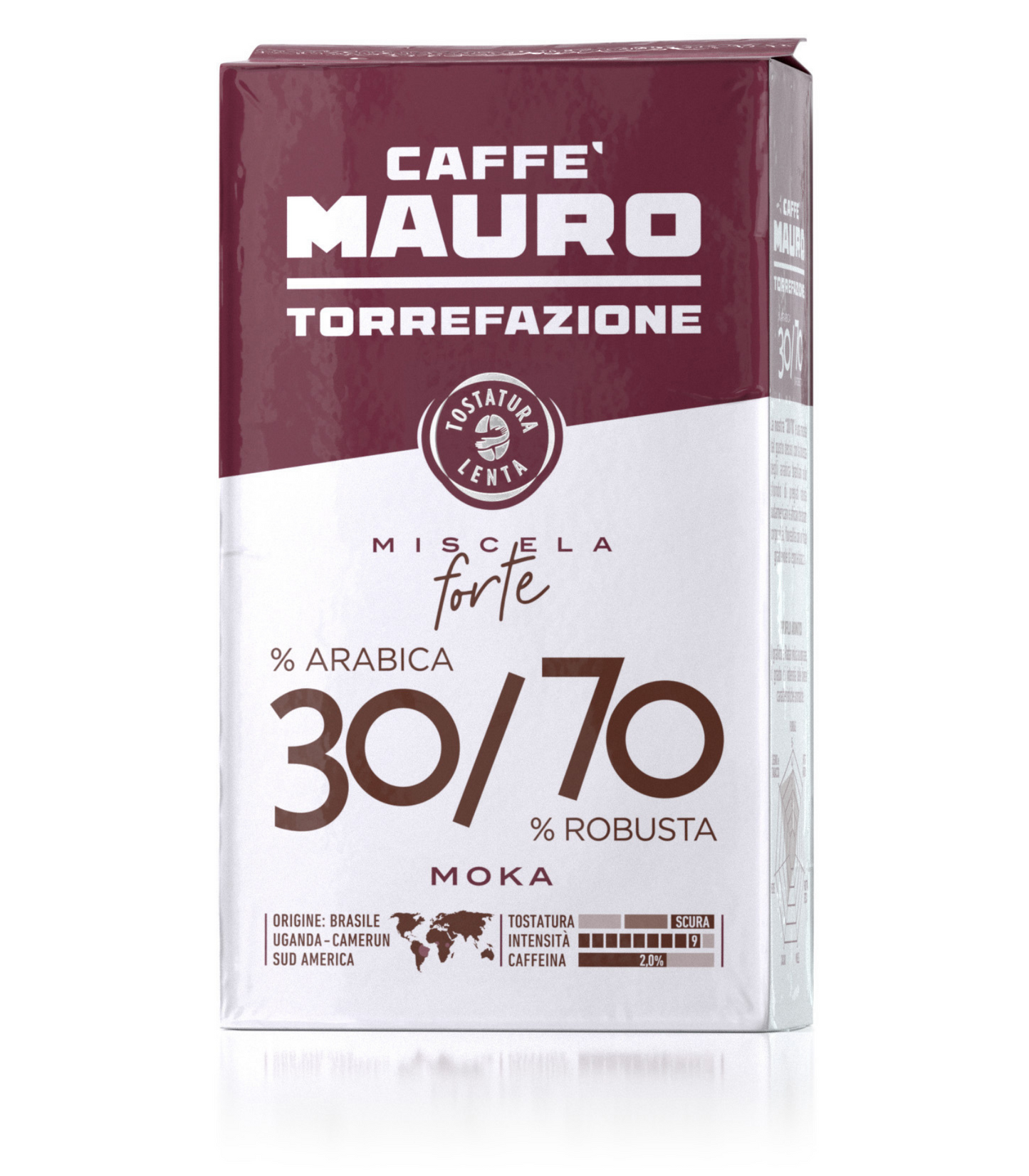 CAFFE' MAURO MACINATO 30% ARABICA- 70% ROBUSTA 250g