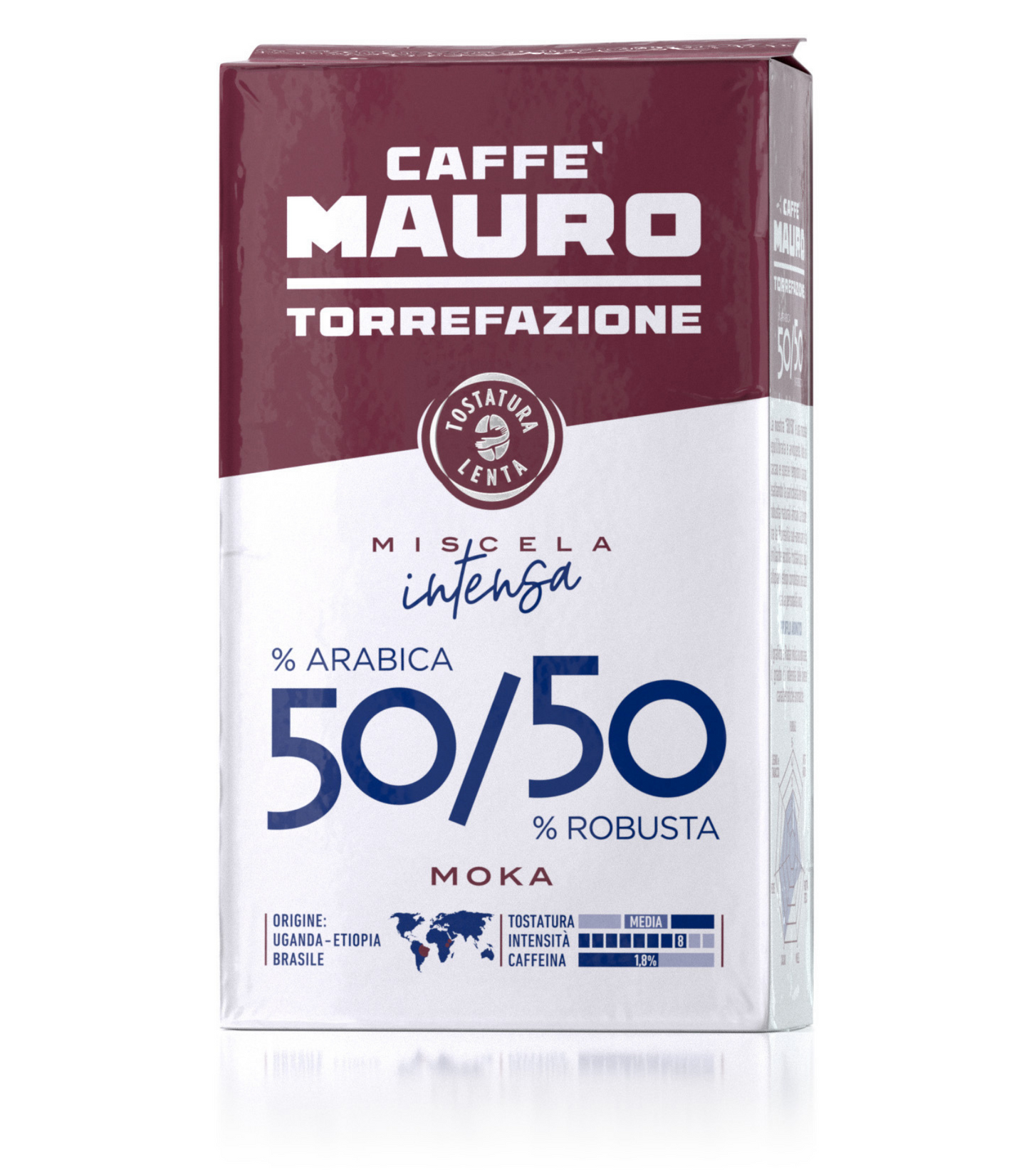 CAFFE' MAURO MACINATO 50% ARABICA- 50% ROBUSTA 250g